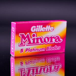 5 Lames Gillette Minora Platinum